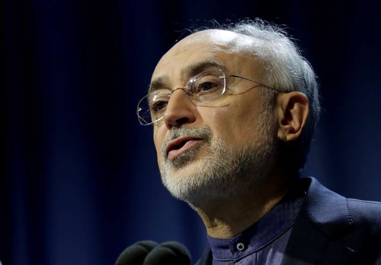Chefe do programa nuclear iraniano, Ali Akbar Salehi
16/09/2019
REUTERS/Leonhard Foeger