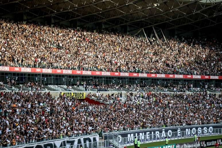 A Massa Alvinegra marcará presença no embate importante contra o Goiás-(Bruno Cantini/Atlético-MG)