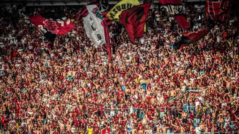 Torcida do Flamengo comparecerá ao Nilton Santos, na quinta-feira (Foto: Alexandre Vidal / Flamengo)