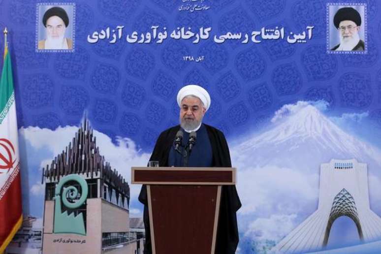 Presidente do Irã anuncia reativação de central nuclear