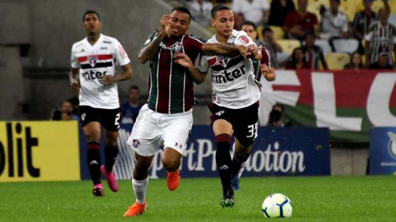 Fluminense e São Paulo se enfrentaram no primeiro turno do Brasileirão (Foto: Mailson Santana/Fluminense)