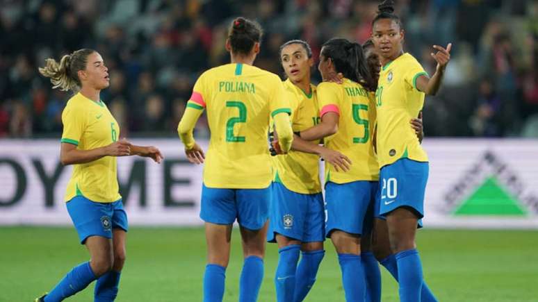 Brasil bateu a Polônia no último amistoso por 3 a 1 (Daniela Porcelli/CBF)