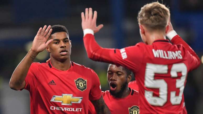 Manchester United ainda não perdeu na Liga Europa (Foto: AFP)