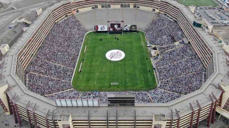 Estádio Monumental de Lima será o palco da final da Copa Libertadores da América deste ano (Divulgação)