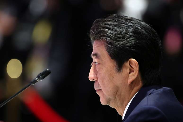 Premiê japonês, Shinzo Abe
04/11/2019
REUTERS/Soe Zeya Tun