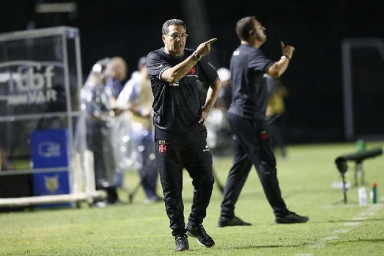 Vanderlei Luxemburgo na derrota do Vasco para o Palmeiras nesta quarta-feira (Foto: Rafael Ribeiro/Vasco)