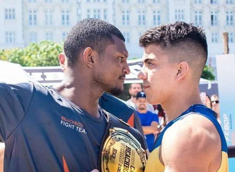 Juscelino e Roldan vão fazer a superluta internacional pela disputa de cinturão em Ipanema (Foto: Divulgação)