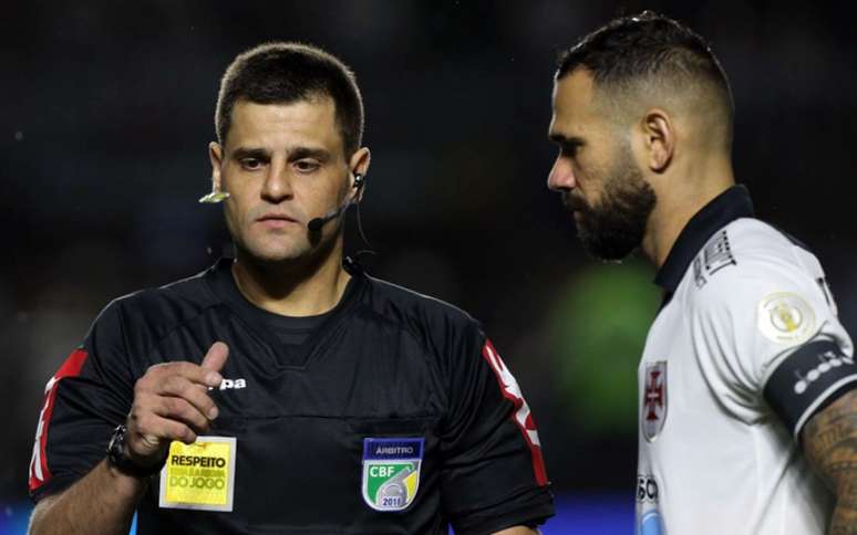 Rafael Traci foi o árbitro da partida (Foto: Divulgação/Palmeiras)