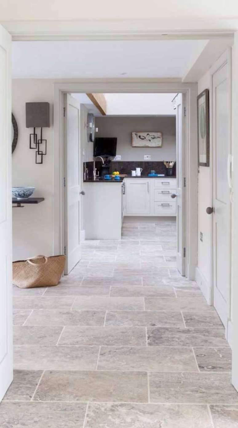 12. Pedra mineira na cozinha e sala de estar &ndash; Por: D&eacute;cor F&aacute;cil