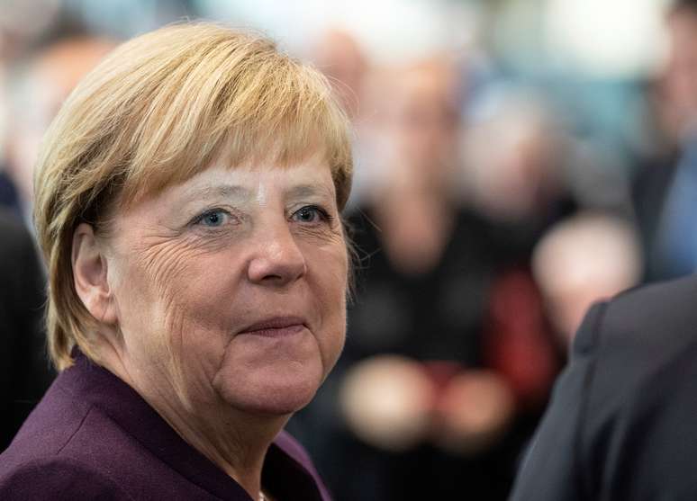 Chanceler alemã, Angela Merkel
28/10/2019
Boris Roessler/Pool via REUTERS