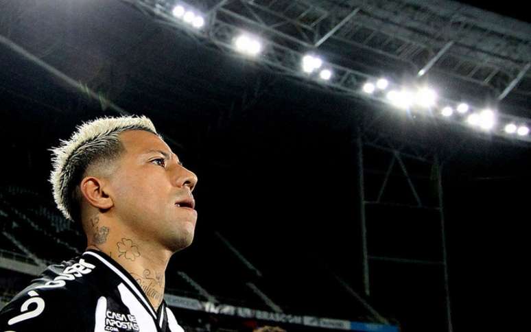 Chileno prometeu 'dar a vida' para tirar Botafogo do Z4 (Foto: Vítor Silva/Botafogo)