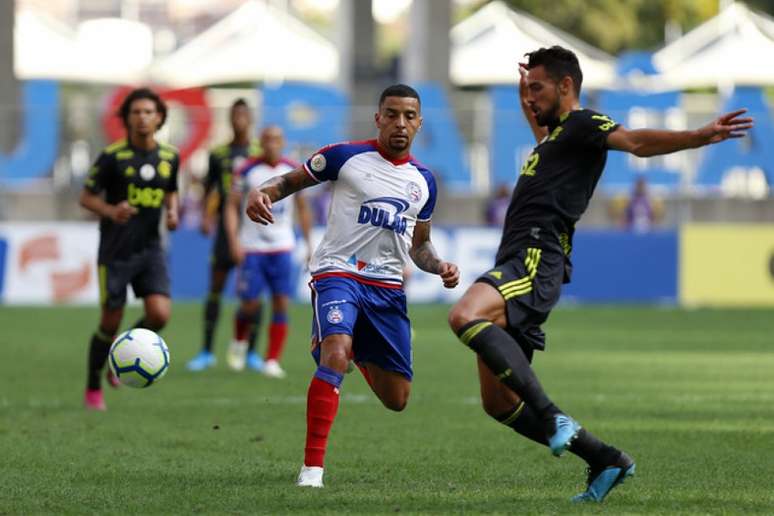 O Bahia venceu o Flamengo por 3 a 0 no primeiro turno, na Fonte Nova (Fotos: Felipe Oliveira / EC Bahia)