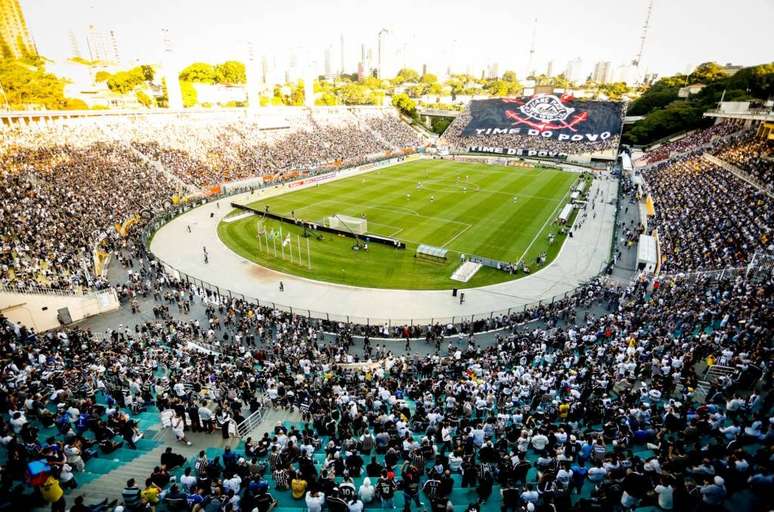 O Pacaembu será palco do Derby desse sábado porque o Allianz Parque receberá outro evento (Foto: Rodrigo Coca / Fotoarena)