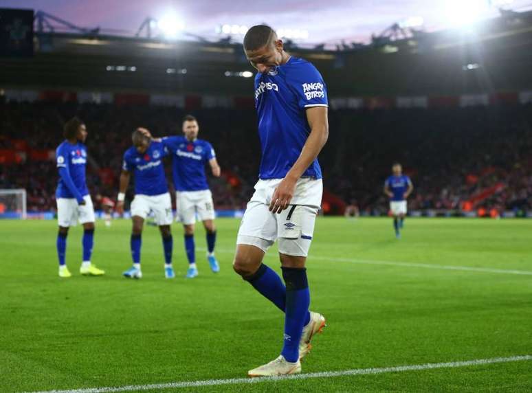 Richarlison marcou o gol da vitória do Everton (Foto: Divulgação/EVE)