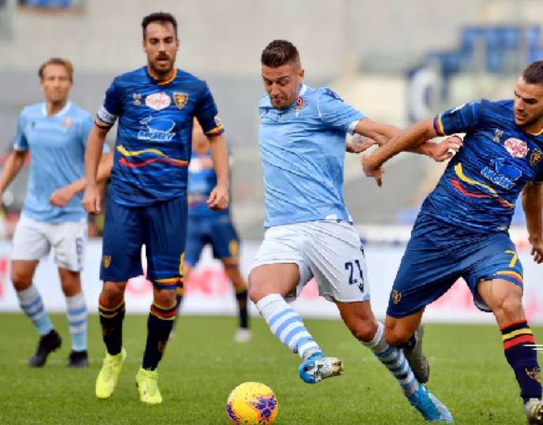 Lazio venceu bem em casa (Foto: Reprodução)