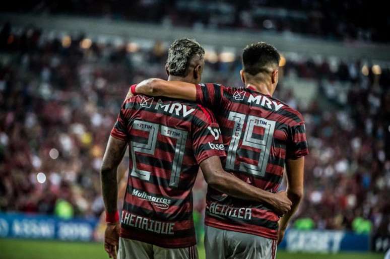 Flamengo bateu o Bahia, de virada, no Maracanã (Foto: Alexandre Vidal / Flamengo)