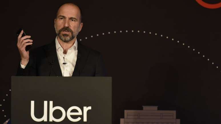 O diretor executivo do Uber, Dara Khosrowshahi, prometeu que a empresa geraria lucro em 2021