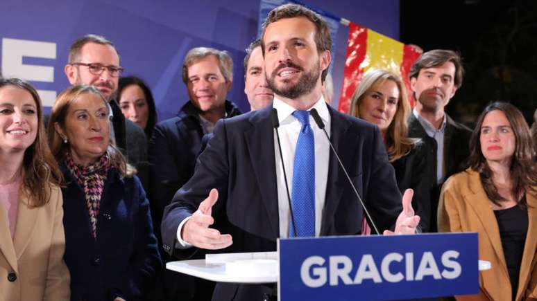 Partido Popular conseguiu recuperar 20 cadeiras, mas agora enfrenta competi&ccedil;&atilde;o do Vox como porta-voz da direita