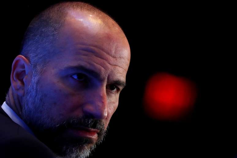 Presidente-executivo da Uber, Dara Khosrowshahi 
11/06/2019
REUTERS/Carlos Barria