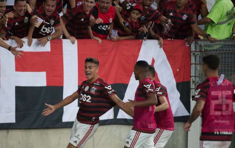 Reinier fez o primeiro gol do Flamengo no Maracanã (Foto: Alexandre Vidal/ Flamengo)