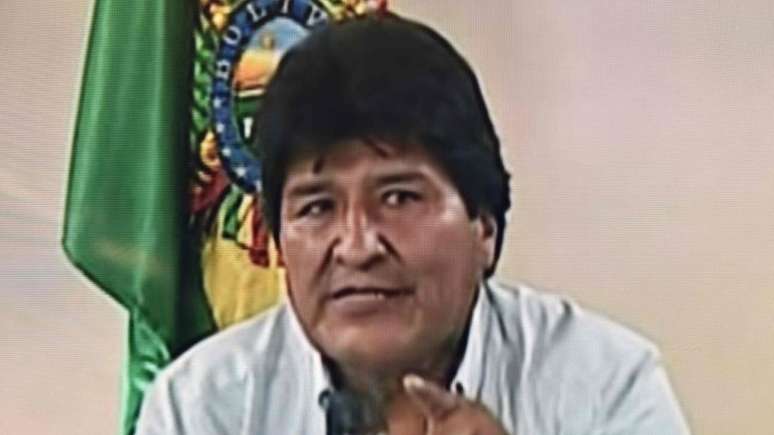 Morales anunciou sua renúncia em um pronunciamento na televisão no domingo (10)