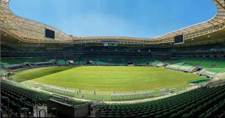 Negociações avançam para o Allianz Parque passar a ter gramado sintético a partir do ano que vem (Reprodução)