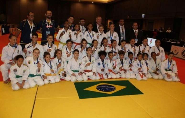 Time Judô Rio conquistou 12 das 50 medalhas que a Seleção Brasileira faturou no Pan de Guadalajara (Foto: FJERJ)