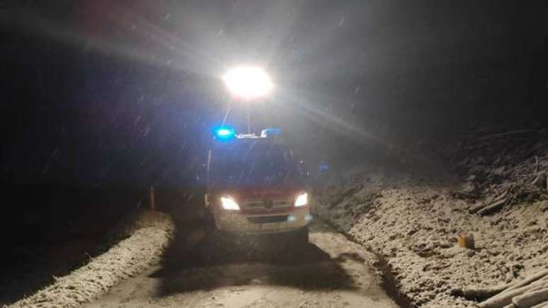 Região de Trentino-Alto Ádige é atingida por forte nevasca
