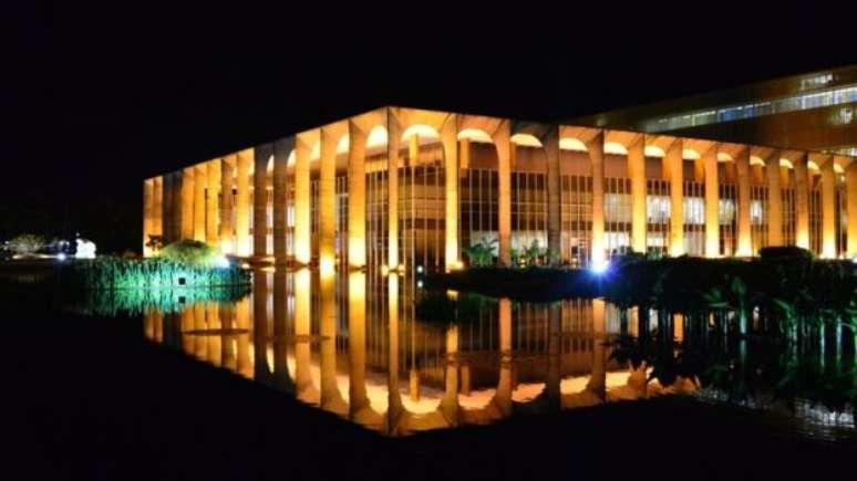 A cúpula do Brics acontece no Palácio Itamaraty, em Brasília