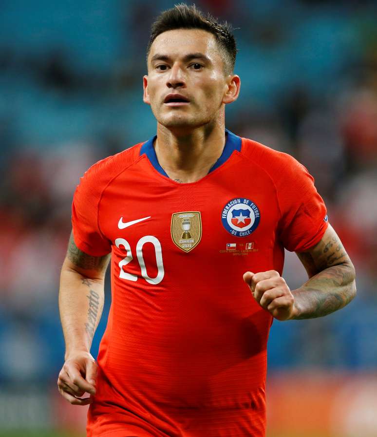 Jogador chileno Charles Ar&aacute;nguiz 
04/07/2019
REUTERS/Diego Vara