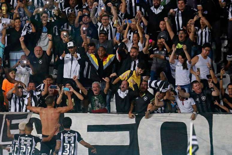 Torcida do Botafogo compareceu em bom público (Foto: Vítor Silva/Botafogo)