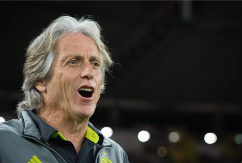 jorge Jesus pode garantir o título Brasileiro neste final de semana (Foto: Alexandre Vidal / Marcelo Cortes / Flamengo)