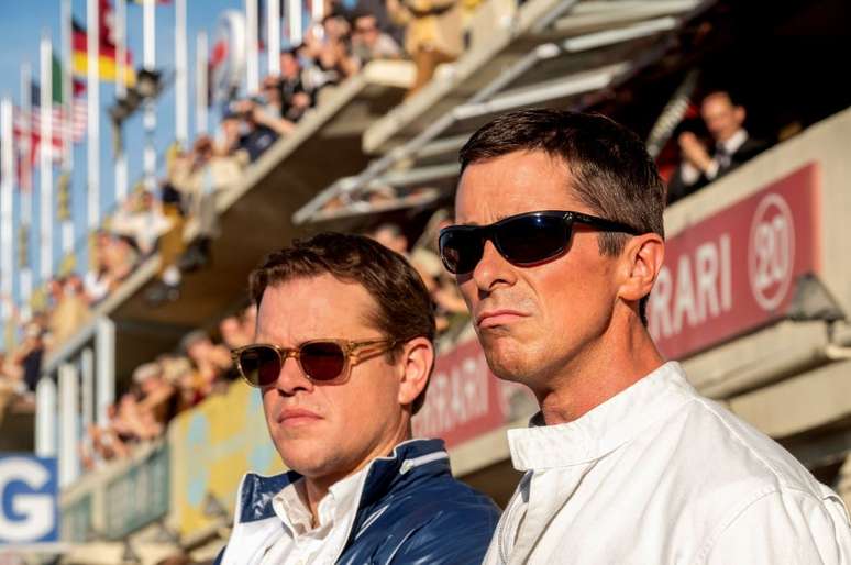 Matt Damon e Christian Bale em 'Ford X Ferrari'