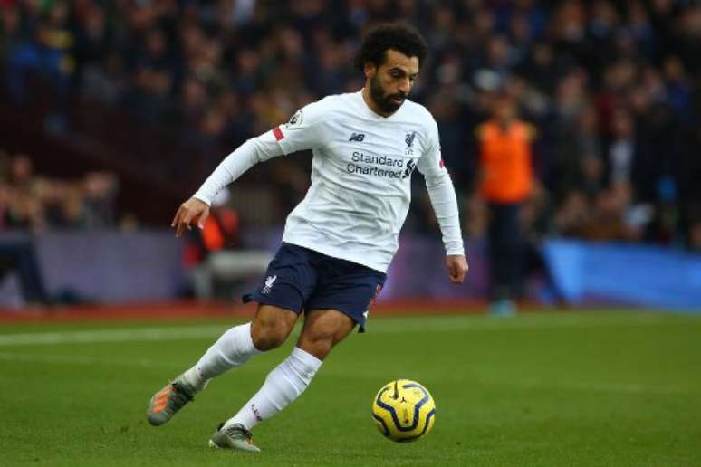 Salah é um dos destaques do Liverpool (Foto: Geoff Caddick / AFP)