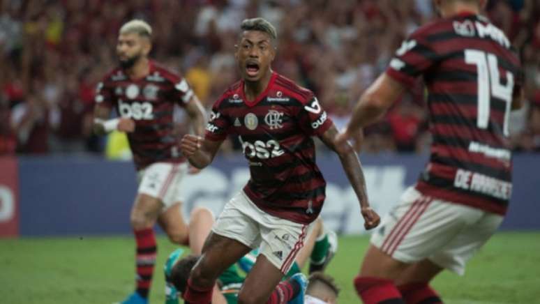 Bruno Henrique fez 2 gols no clássico (Alexandre Vidal / Flamengo)