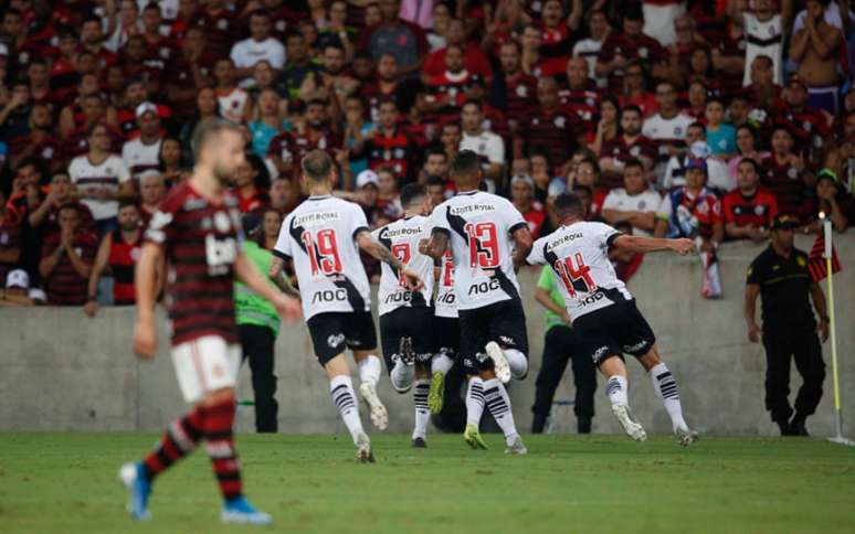 Vasco arrancou empate com o Flamengo aos 47 do segundo tempo (Foto: Rafael Ribeiro/Vasco)