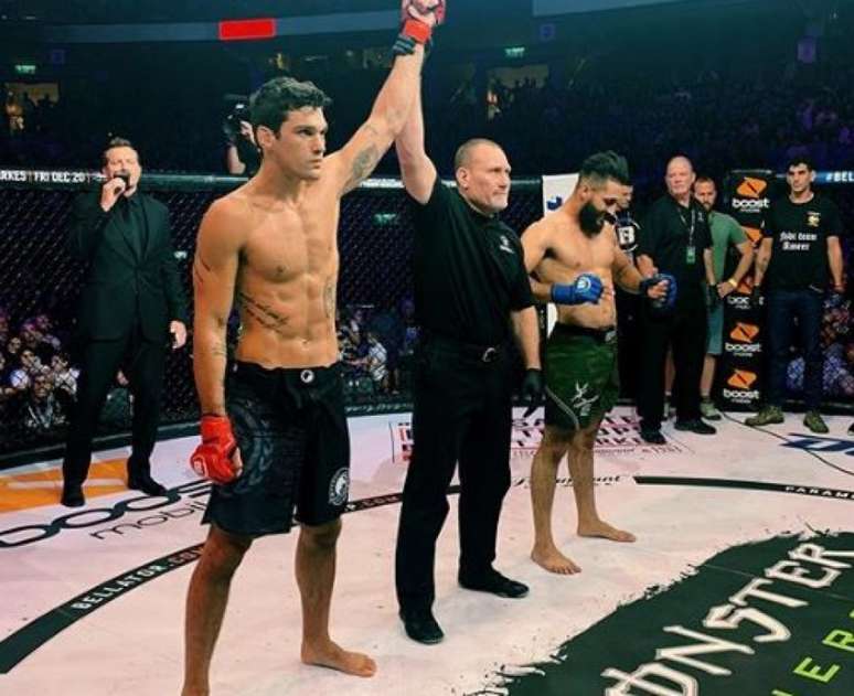 Robson Gracie Jr somou sua terceira vitória no MMA, todas por finalização (Foto: Reprodução Instagram)