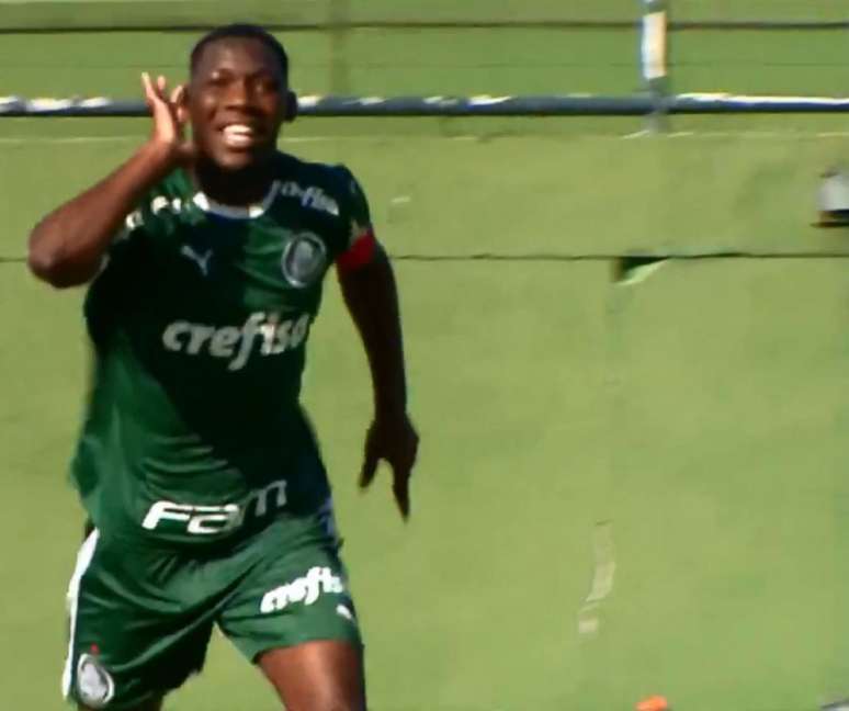 Patrick de Paula foi o autor do gol que classificou o Palmeiras à final (Reprodução/Globoesporte.globo.com)