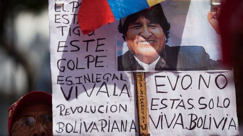 O governo da Venezuela convocou a uma marcha de apoio a Evo Morales para o mesmo dia que Guaidó chamou a oposição venezuelana para as ruas