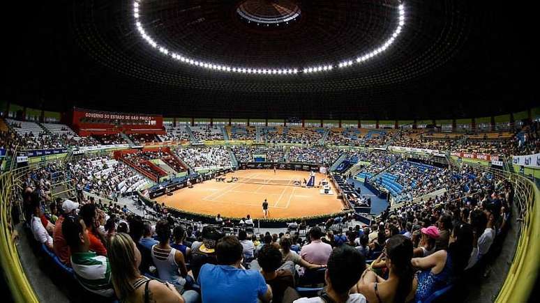 Ginásio do Ibirapuera - Brasil Open de 2015.