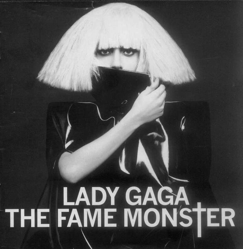 Capa do CD 'The Fame Monster', da cantora Lady Gaga. Álbum faz dez anos hoje.
