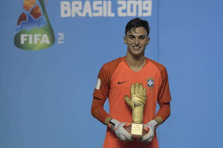 Titular da Seleção, Matheus Donelli sofreu seis gols em sete jogos na competição (Foto: Alexandre Loureiro/CBF)