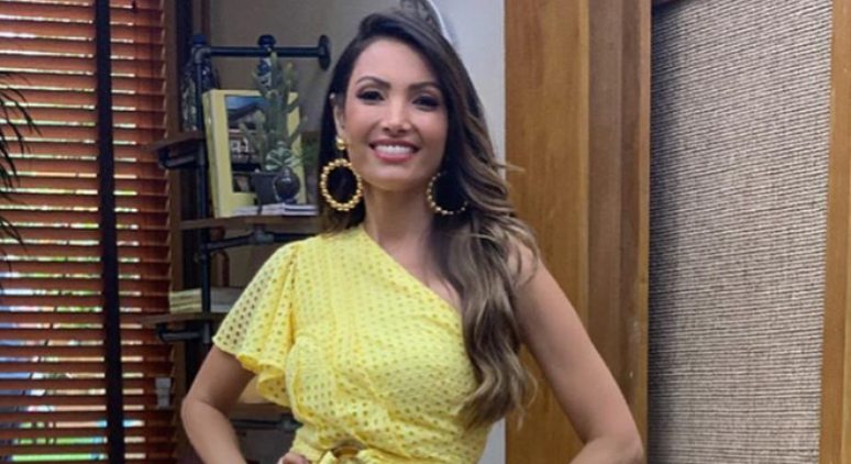 Patricia Poeta Usa Amarelo E Acerta Na Dose Da Sensualidade