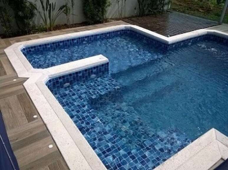 65. Você pode personalizar a sua piscina de vinil como preferir. Fonte: Água é Vida