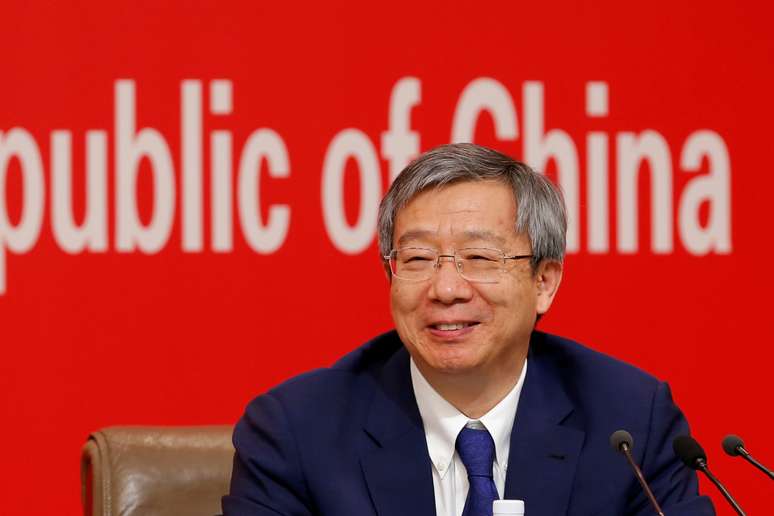 Presidente do BC da China, Yi Gang. REUTERS/Florence Lo