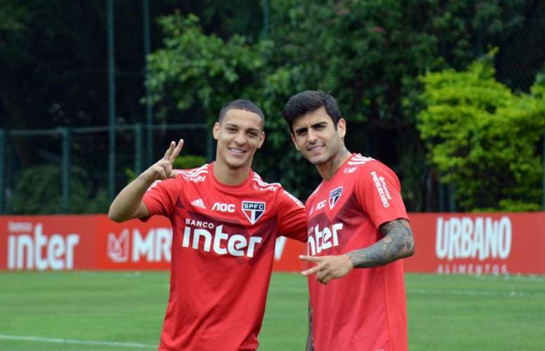 Antony voltou aos treinamentos no São Paulo e deve ser "reforço" contra o Ceará (Foto: Érico Leonan/saopaulofc.net)