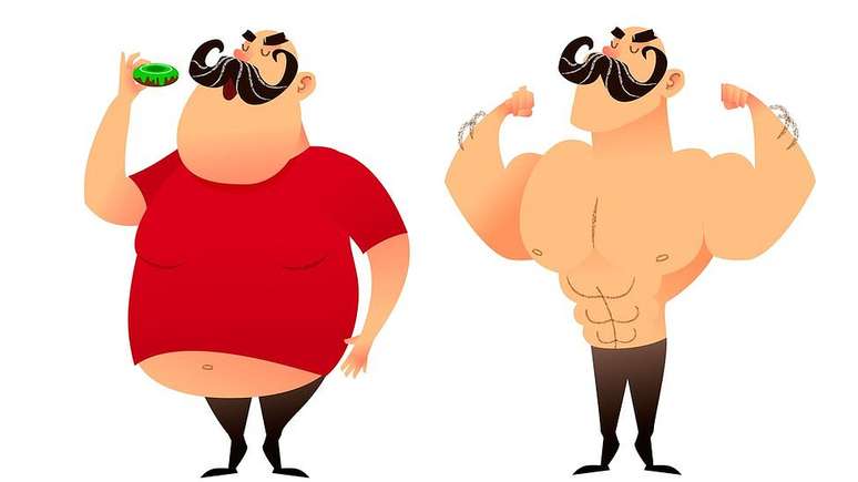 'A maioria dos estudos mostra que, embora os homens inicialmente percam peso mais rapidamente, as diferenças são compensadas ao longo do tempo', diz Tom Little.