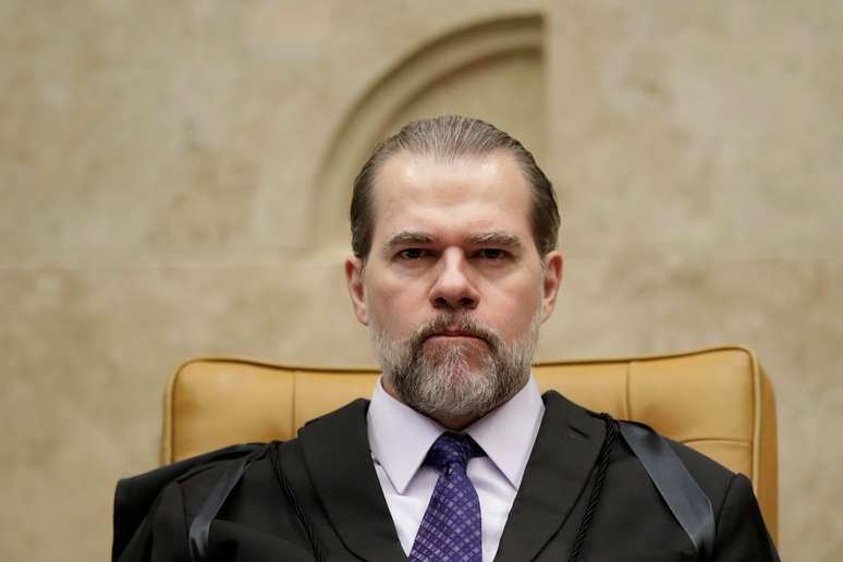 Presidente do STF, Dias Toffoli, durante julgamento da Corte
07/11/2019
REUTERS/Ueslei Marcelino