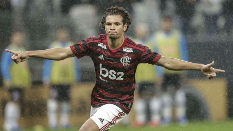 William Arão em ação com o Flamengo em 2019 (Marcos Limonti/AM Press/Lancepress!)