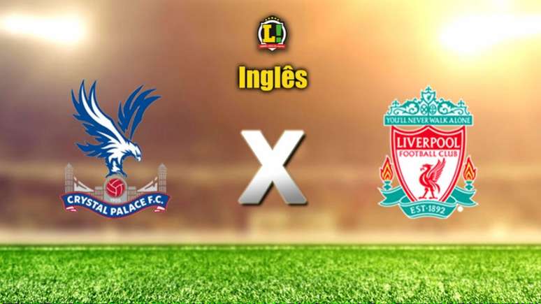 Crystal Palace e Liverpool se enfrentam pela 13ª rodada do Campeonato Inglês (Arte: LANCE!)